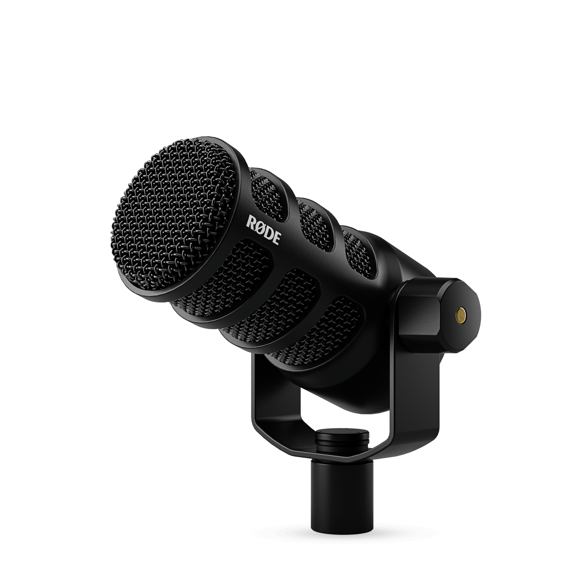 RØDE PodMic USB microphone — official product photograph