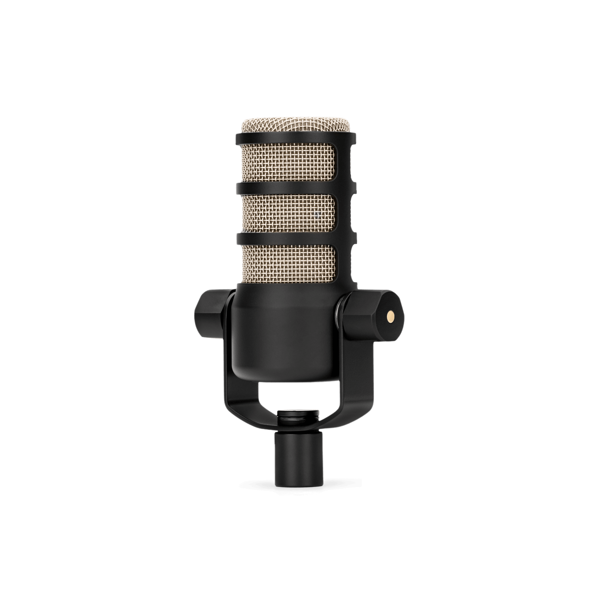 RØDE PodMic (XLR) microphone — official product photograph